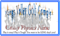 Kings Valley GC - Crazy Physics Nine logo