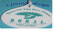Doral - The Blue Monster logo