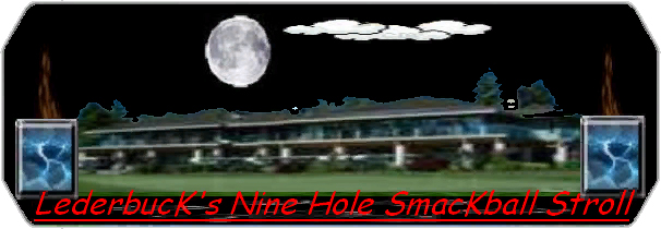LederbucK`s Nine Hole SmacKball Stroll logo
