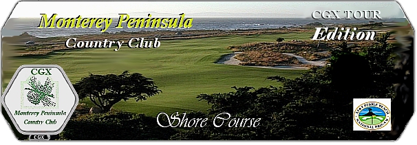 CGX Monterey Peninsula Shore Course logo