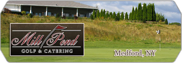 Mill Pond Golf and Catering logo